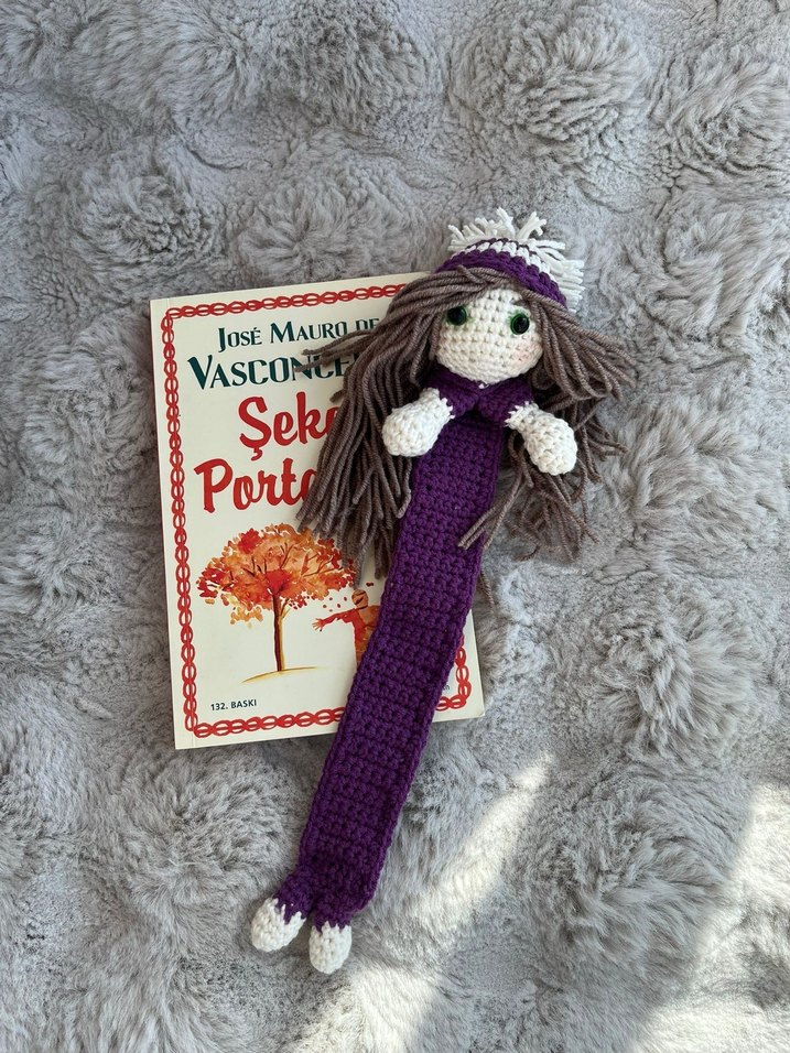 Amigurumi Kitap Ayracı (El Yapımı) - Görsel 2