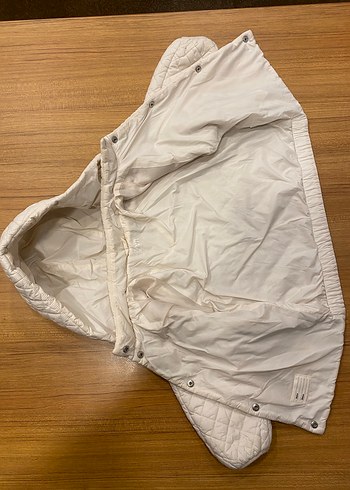 Zara Kız Çocuk Beyaz Mont (3-4 Yaş) - Görsel 9