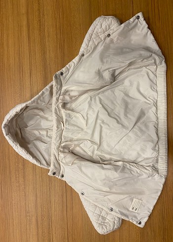 Zara Kız Çocuk Beyaz Mont (3-4 Yaş) - Görsel 8