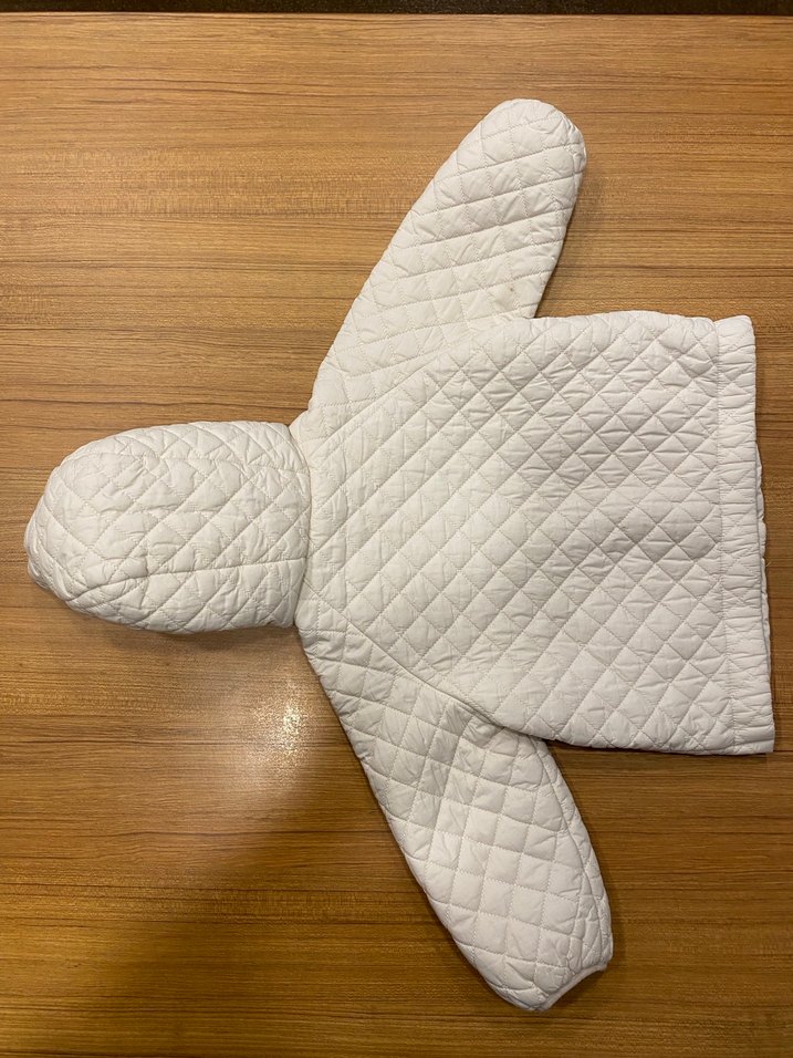 Zara Kız Çocuk Beyaz Mont (3-4 Yaş) - Görsel 5