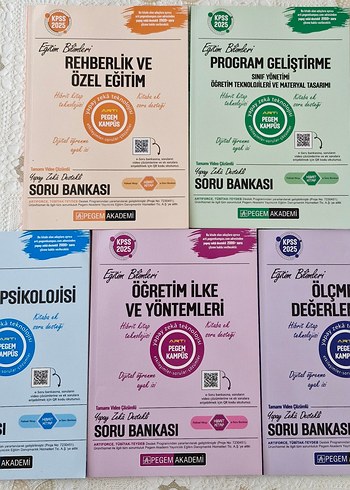 Beden KPSS 2025 Eğitim Bilimleri Konu Anlatım ve Soru Bankası Seti