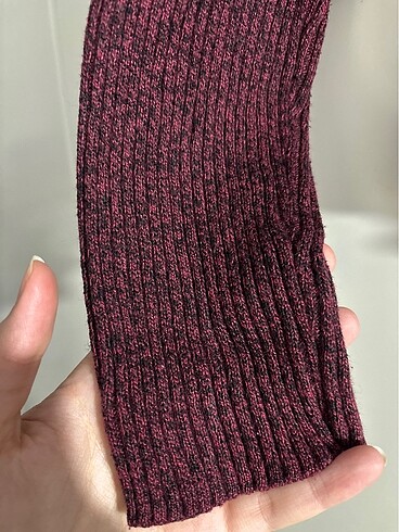 xl Beden bordo Renk Koton kazak