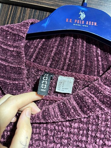 s Beden bordo Renk H&M kazak