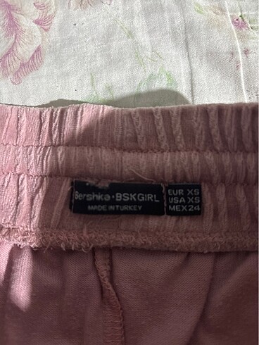 xs Beden pembe Renk Bershla şort