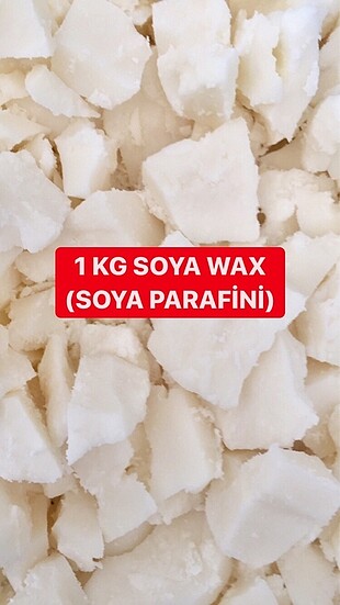1 kg soya wax(soya parafini)