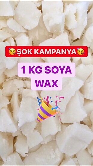 1 kg soya wax