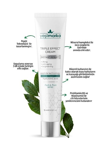 yeşilmarka tripple effect krem - Görsel 2