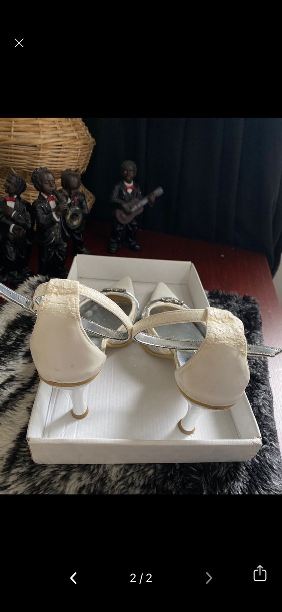 vintage topuklu ayakkabı - Görsel 2