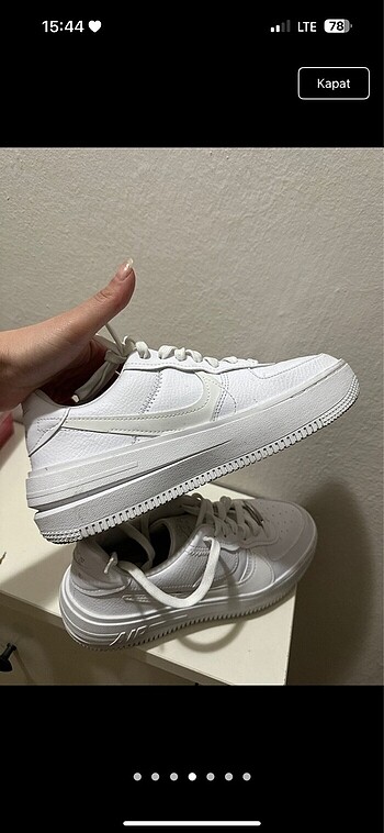 Nike AİRFORCE 2 gün giyildi