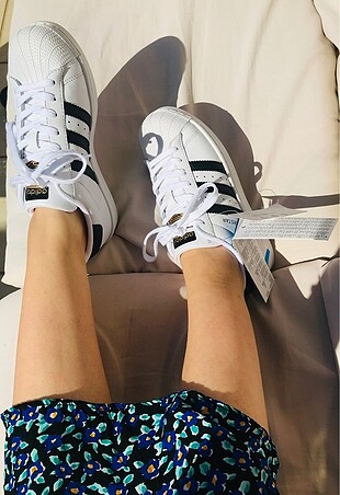 Unisex Adidas Beyaz Superstar