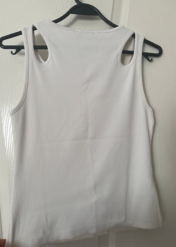 Jimmy Key Beyaz Slim Fit Askısız Kadın Atlet
