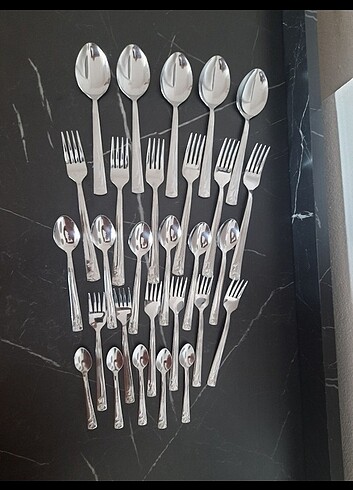 28 parça Kaşık çatal takımı 
