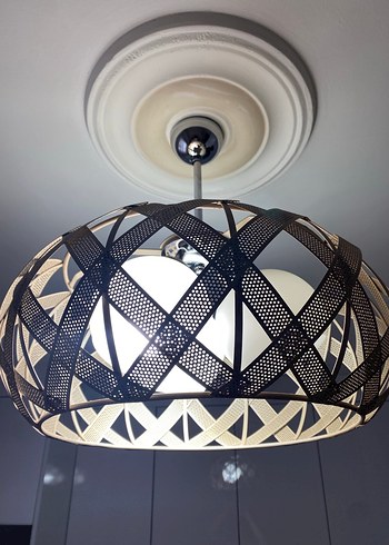 Bej metal Tavan avizesi - Görsel 2