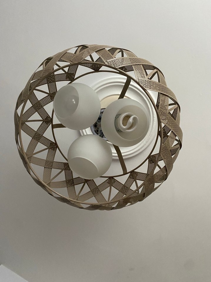 Bej metal Tavan avizesi - Görsel 3