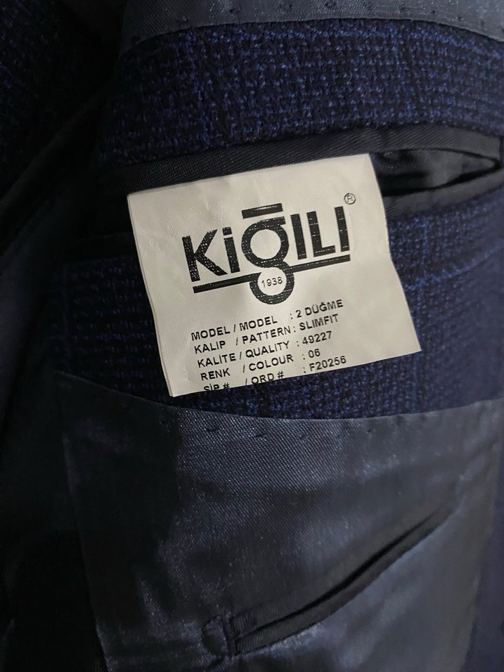 Klasik Lacivert Erkek  Ceket - Görsel 2