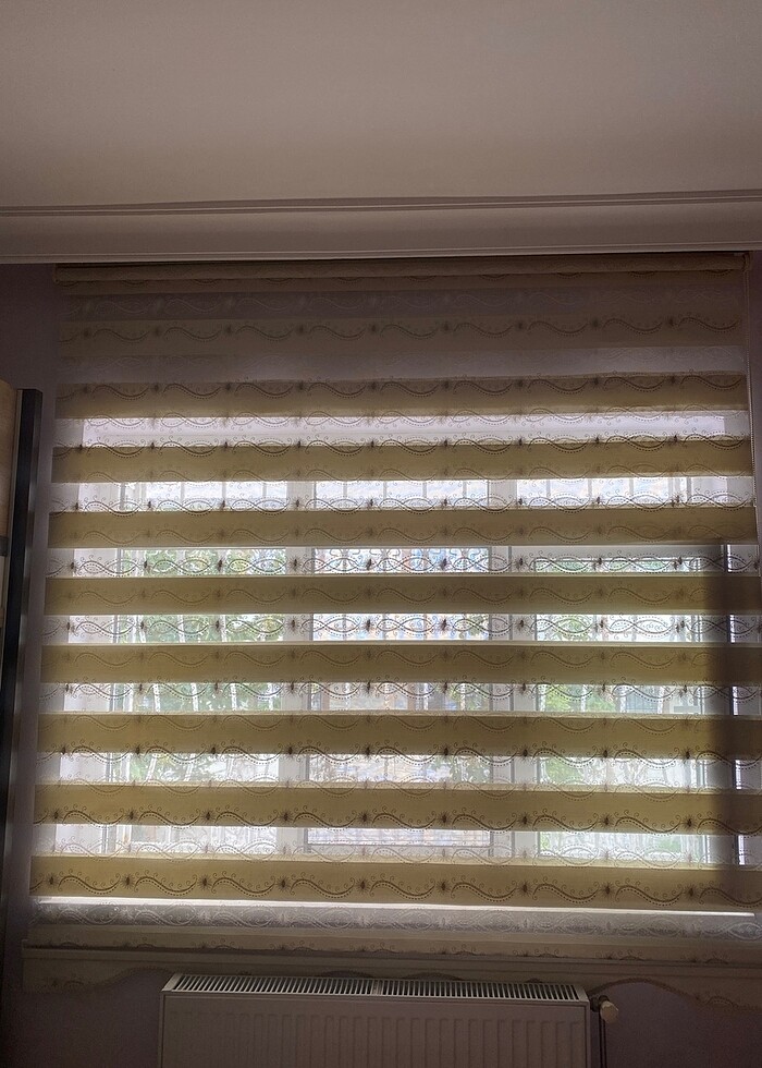 Stor perde renk krem - Görsel 2