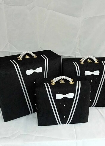 3'lü Damat bohça kutusu
