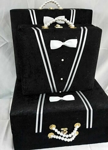 Diğer 3'lü Damat bohça kutusu