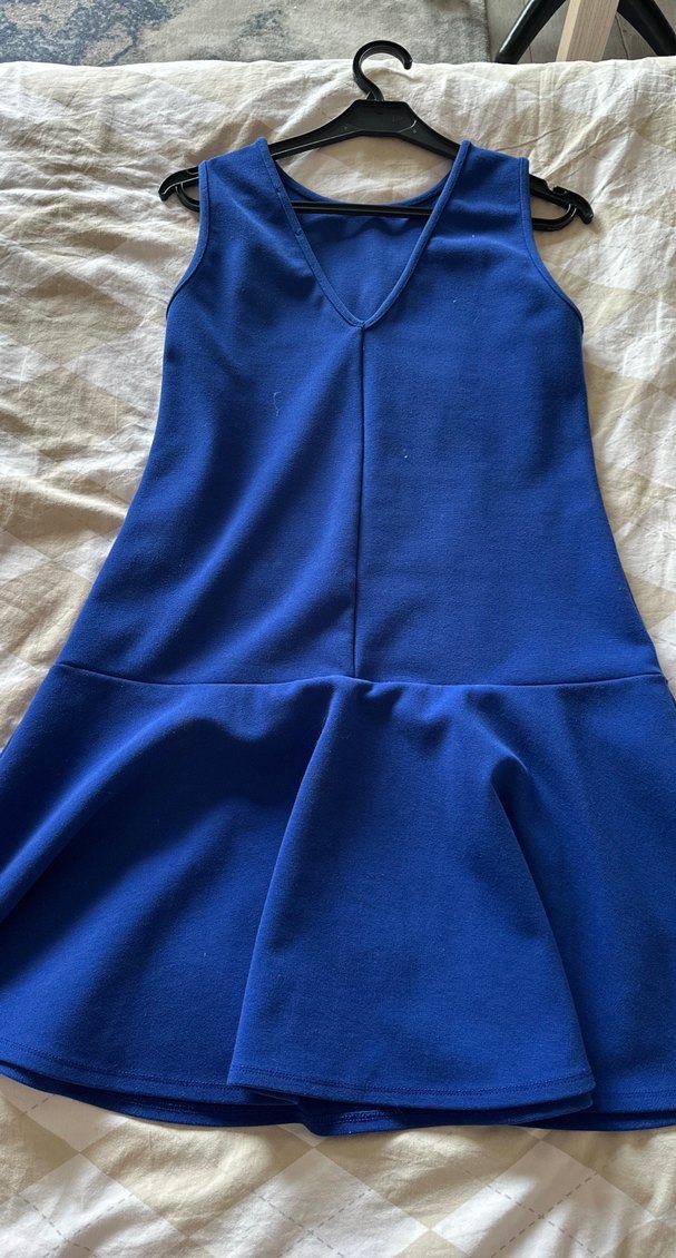 Mavi Kadın Kolsuz Elbise - Görsel 2