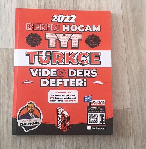 Benim Hocam Tyt Türkçe Video Ders Defteri