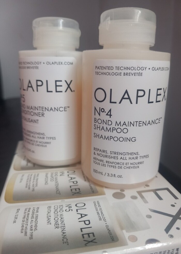 Olaplex no 4 no 5 şampuan ve saç kremi - Görsel 2