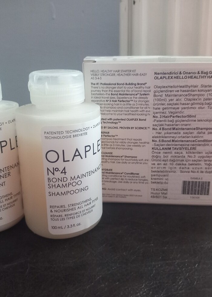 Olaplex no 4 no 5 şampuan ve saç kremi - Görsel 3