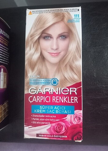 Beden Palette ve garnier 3 adet saç boyası