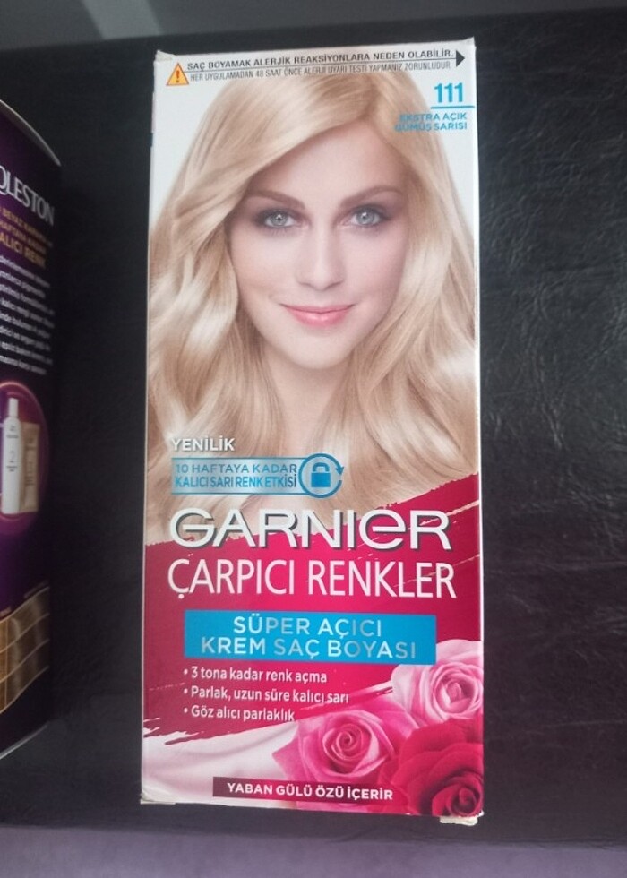 Palette ve garnier 3 adet saç boyası  - Görsel 3