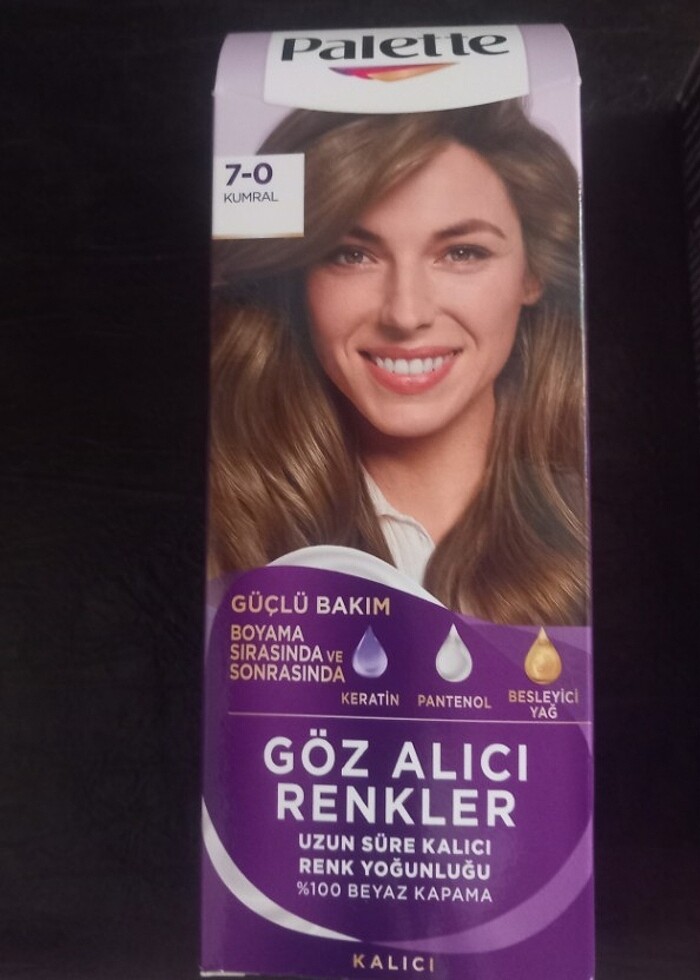 Palette ve garnier 3 adet saç boyası  - Görsel 5