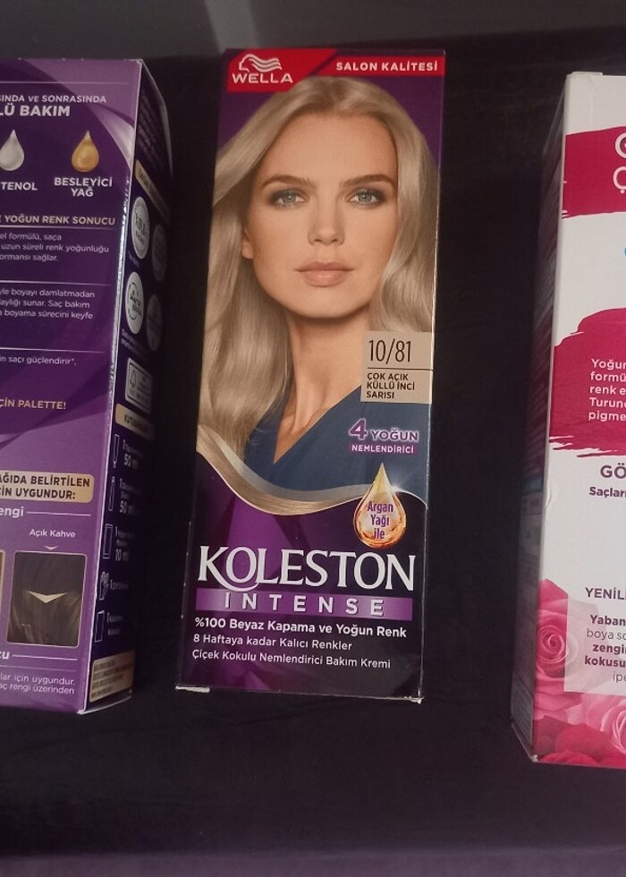 Palette ve garnier 3 adet saç boyası  - Görsel 2