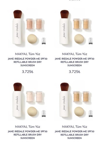 Jane Iredale Parlatıcı Altın Renkli Pudra güneş koruyucu - Görsel 7