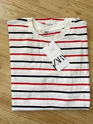 ZARA ÇİZGİLİ T-SHIRT