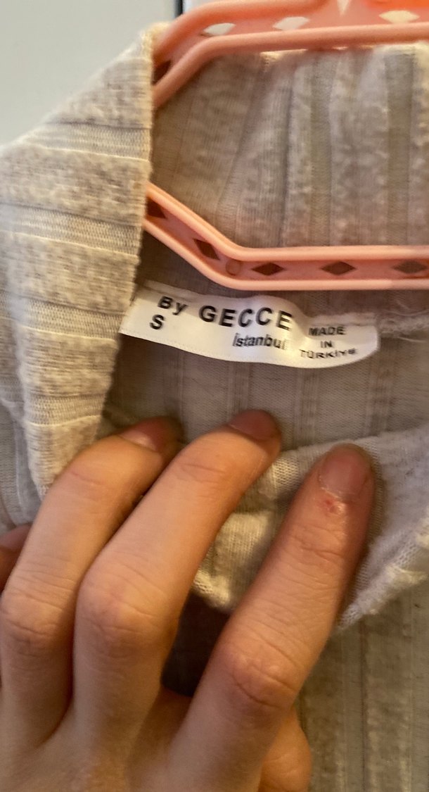 Bej Kadın Balıkçı Yaka Triko Kazak - Görsel 2