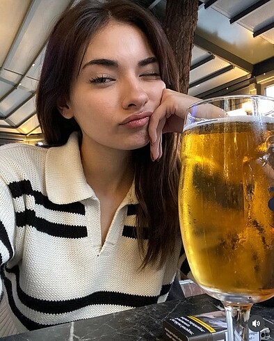 s Beden cizgili crop kazak
