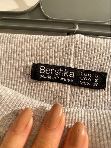 s Beden bershka ispanyol paça tayt