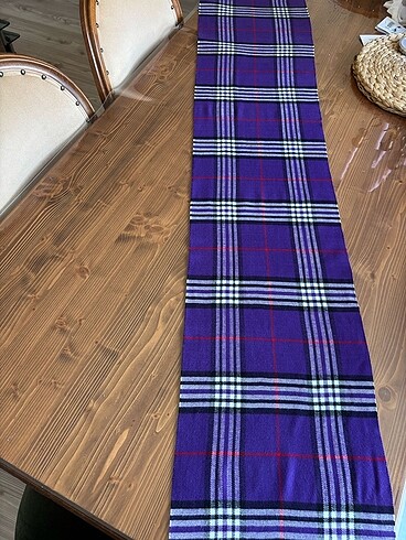 Scotch & Soda Kaşmir ekoseli scotland atkı