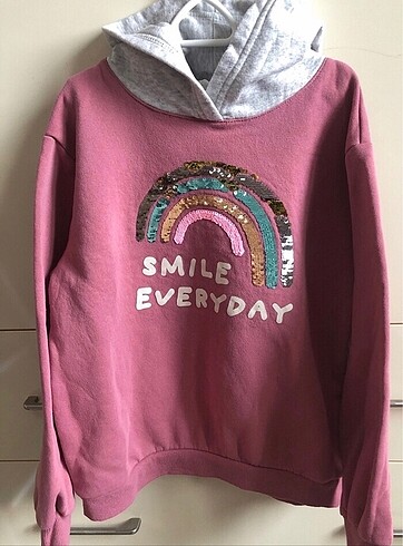 H&M Kız Çocuk Sweatshirt 8-10 yaş