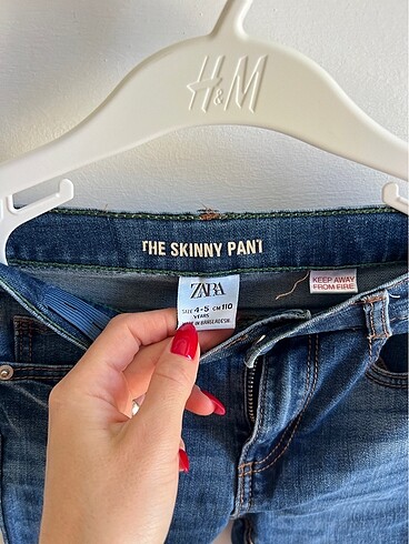 4 Yaş Beden Zara Kot Skinny pant