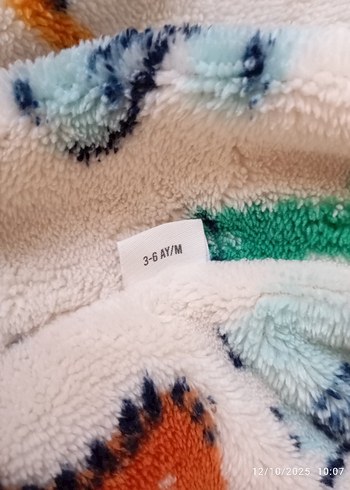 Renkli Dinozor Desenli Bebek Tulum - Görsel 3