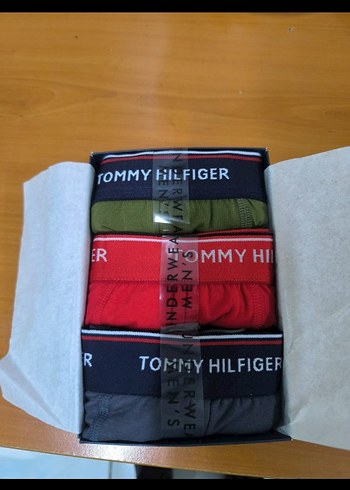 Tommy Hilfiger Erkek Baskılı Boxer Seti - Görsel 2