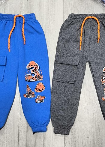 1/2/3/4 YAŞ KARGO  CEPLİ PACA MANŞETLİ EŞOFMAN 100 TL - Görsel 3