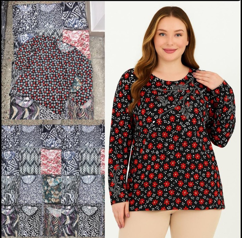 XL/2XL/3XL 3 LU SERI SUET ANNE PENYESIE - Görsel 2