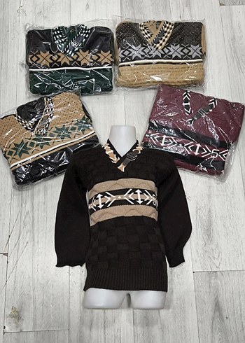 3/4/5 YAS 3 LU SERİ  TRİKO ÇOCUK KAZAK 150 TL - Görsel 2