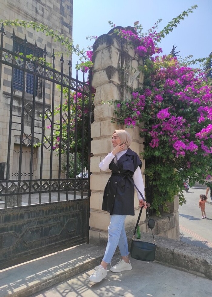 Trendyol Milla Yarım Kollu Trençkot  - Görsel 2