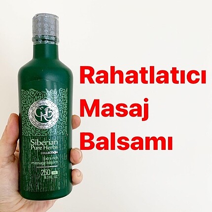 Siberian Wellness masaj balsamı