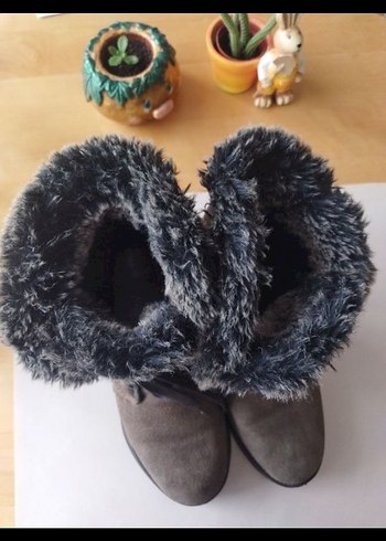 Lacoste Kürklü Süet Kadın Bot - Görsel 7