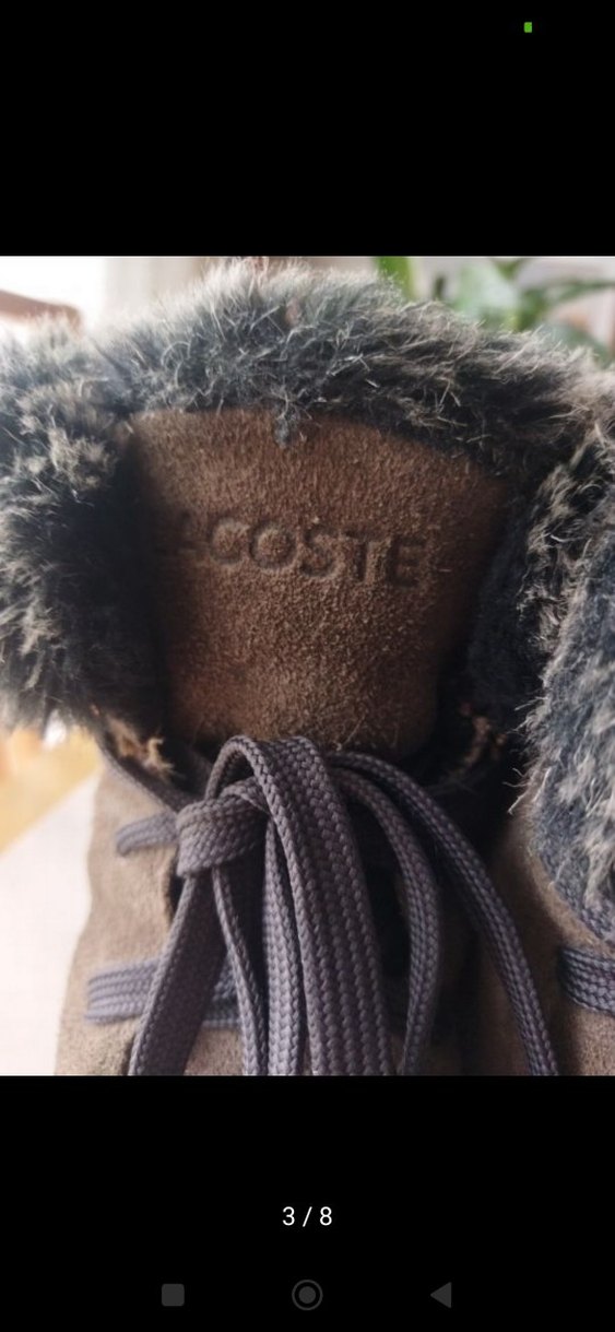 Lacoste Kürklü Süet Kadın Bot - Görsel 3