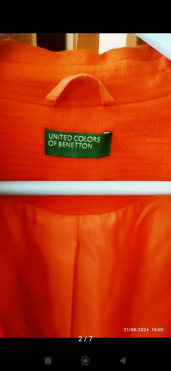 Benetton Midi Kaban - Görsel 2