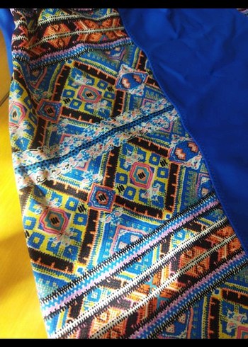 Drapeli Bohem Renkli Mayo - Görsel 4