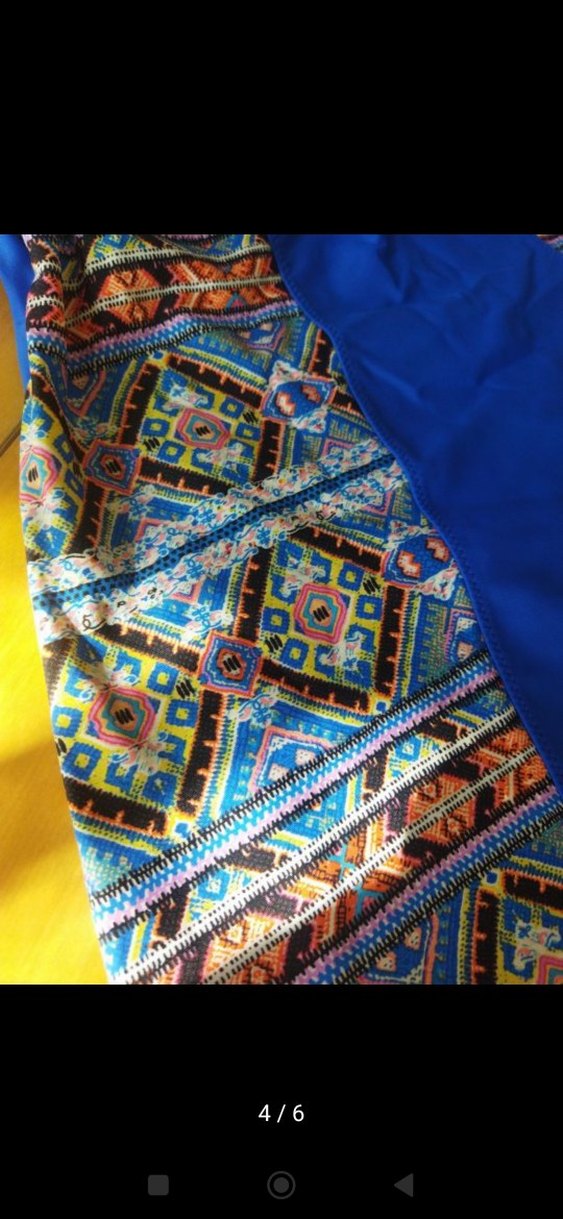 Drapeli Bohem Renkli Mayo - Görsel 4